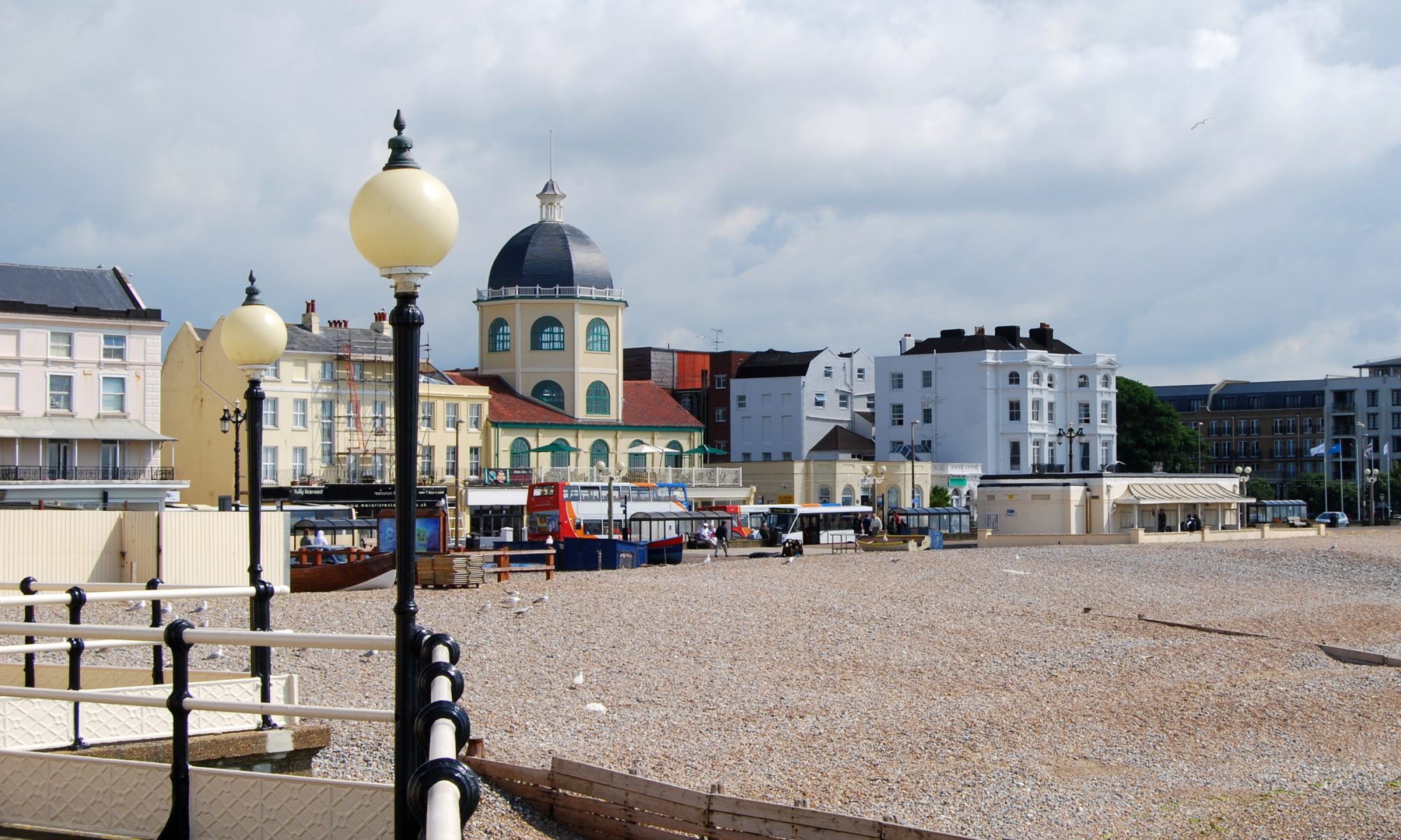 Seafront at Worthing, West Sussex, England